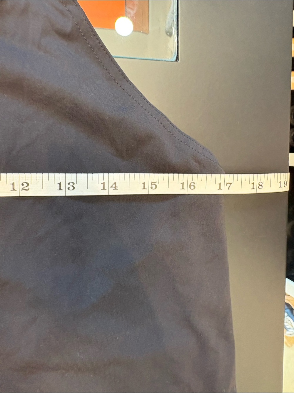 Fabletics Black Racerback Layered Workout Tank - Picture 6 of 7